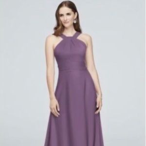 David’s bridal wisteria color dress size 0 NWT